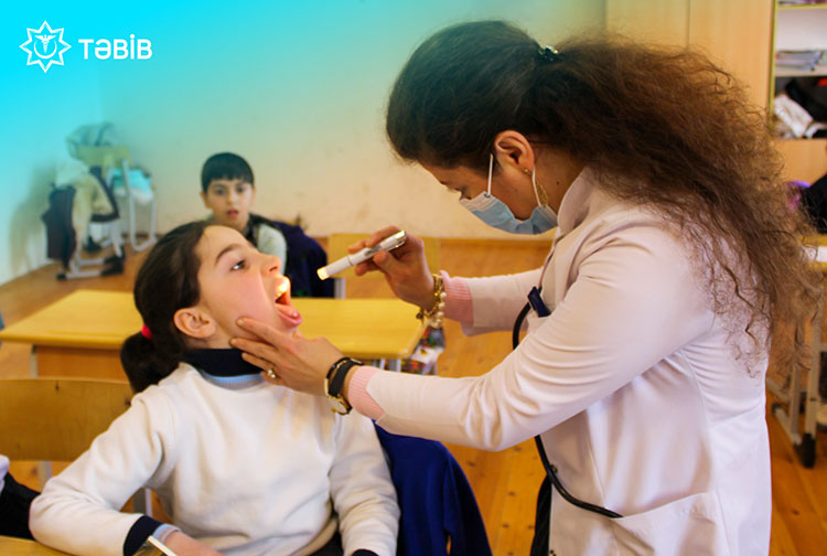 Sağlam uşaqlar, parlaq gələcək - Regionlarda icbari dispanserizasiya keçirilir