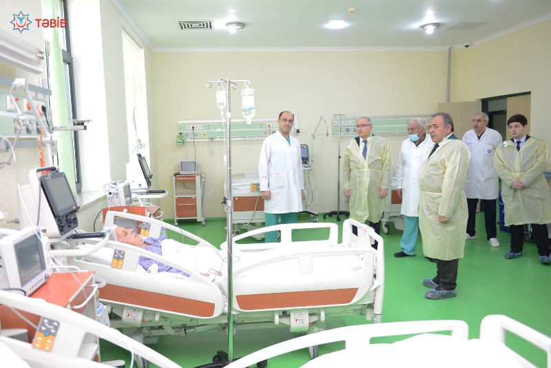 Şamaxı Rayon Mərkəzi Xəstəxanasının Anesteziologiya və reanimasiya şöbəsi əsaslı təmir edilib