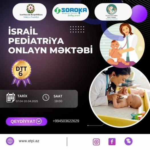 Sağlam gələcək üçün İsrail və Azərbaycan pediatrları bir arada