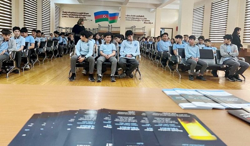 Həyatının memarı sən özünsən - Zərərli vərdişlərə qarşı birgə maarifləndirmə tədbiri