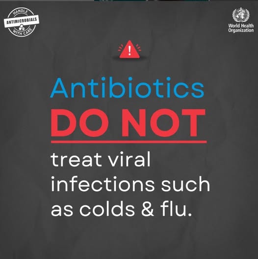 ÜST: Antibiotiklər virus infeksiyalarına qarşı təsirsizdir