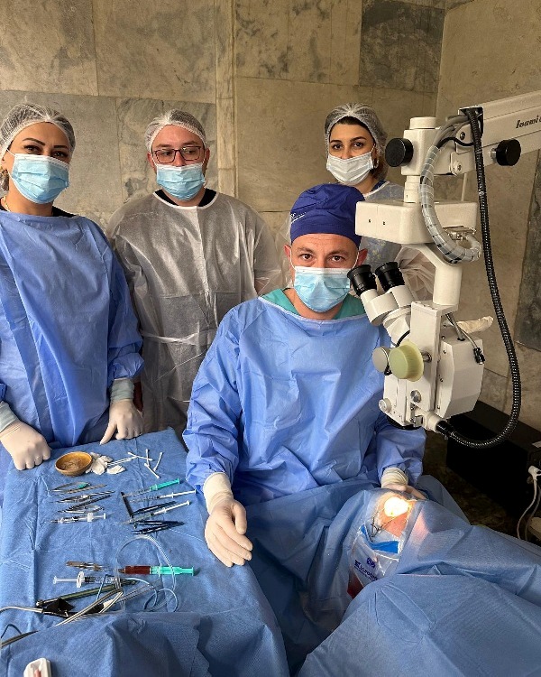 Gəncədə ilk - TƏBİB tabeli xəstəxanada Paul qlaukoma implantasiyası