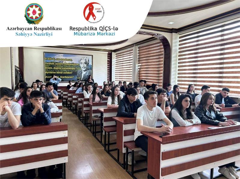 “Özünü QİÇS-dən qoru” - maarifləndirmə mesajı BDU auditoriyalarında səsləndirildi