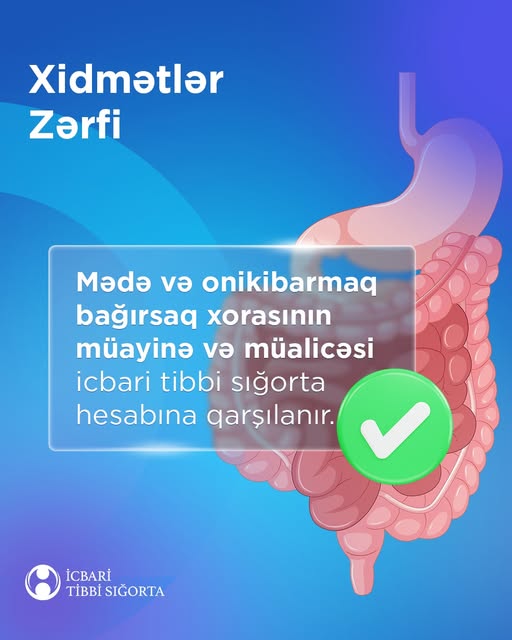 Mədə xorası müalicəsi icbari sığorta ilə əlçatan oldu