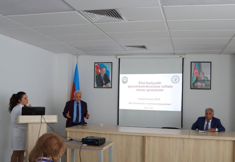 Elmi fəaliyyətə dair göstəricilər və bibliometrik bazalar müzakirə edilib