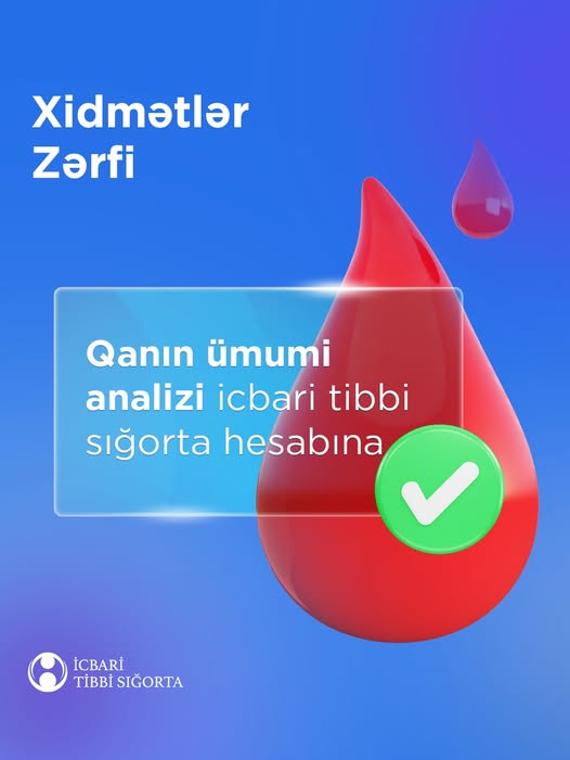 Qanın ümumi analizi artıq ödənişsiz aparılır