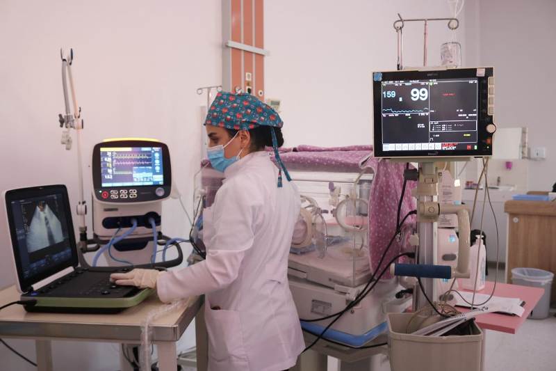 Körpələrin sağlamlığı üçün ultrasəs diaqnostikasında yeni mərhələ - Pediatriya İnstitutunda müasir cihaz istifadəyə verildi