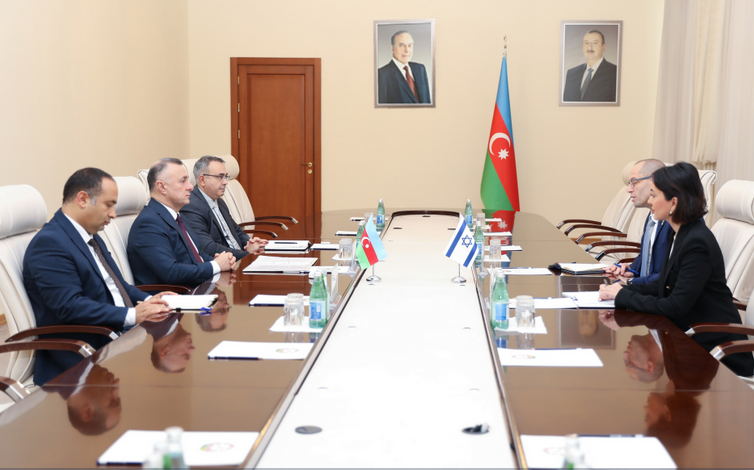 Azərbaycan və İsrail səhiyyə sahəsində əməkdaşlığın genişləndirilməsini müzakirə edib
