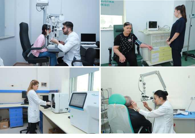 Naxçıvanda şəhid ailələri üçün pulsuz tibbi xidmət aksiyası