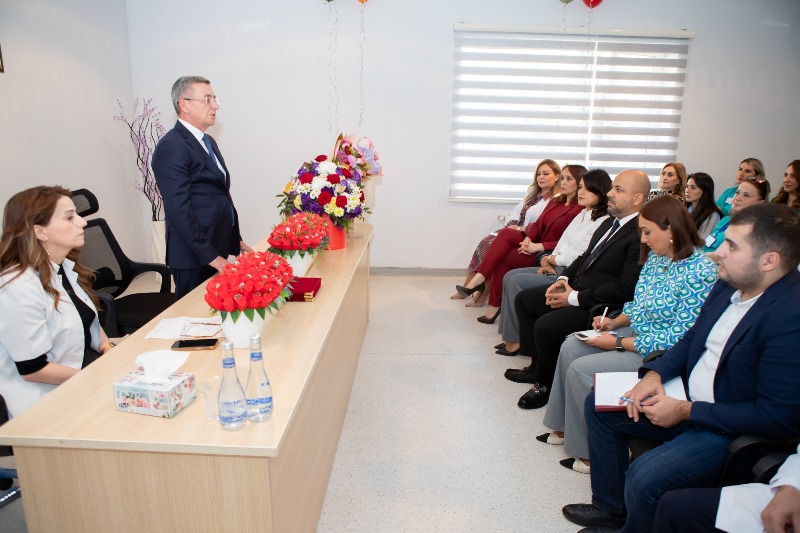 Bakı Baş Səhiyyə Mərkəzində 8 nömrəli Uşaq Poliklinikasının yubileyinə həsr olunmuş tədbir