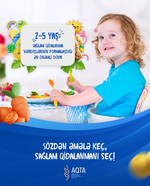  Sözdən əmələ keç, sağlam qidalanmanı seç!