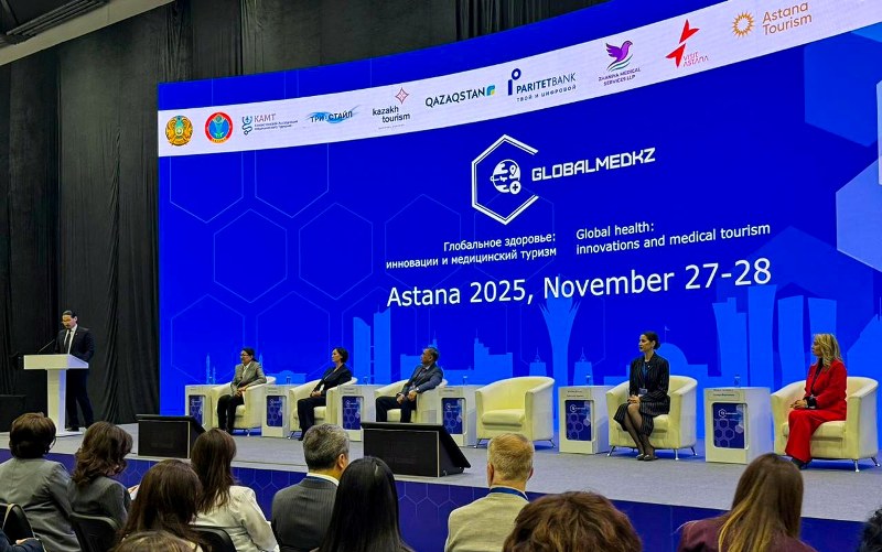  TƏBİB-in nümayəndə heyəti Qazaxıstanda keçirilən tibbi turizm sərgisində   