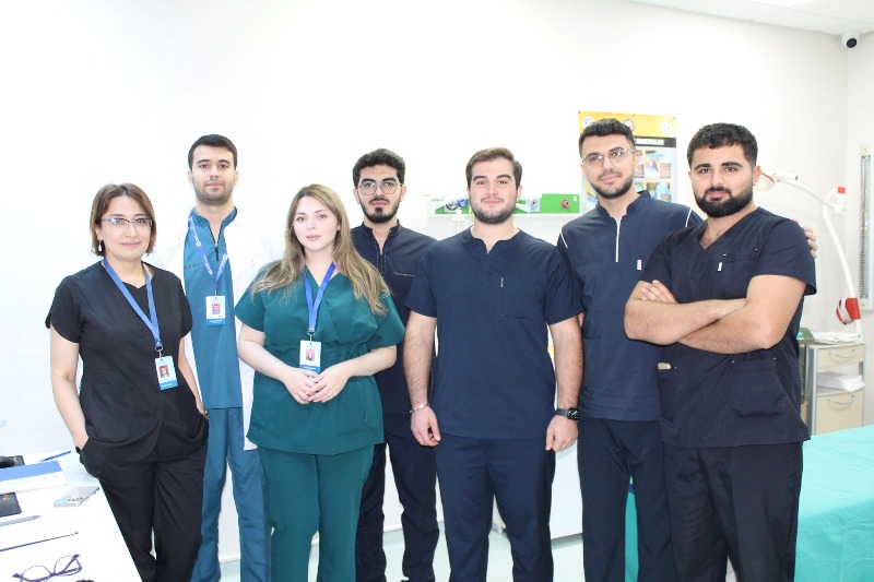 Mərkəzi Gömrük Hospitalında birinci kurs həkim-rezidentlərin praktik təhsili uğurla davam edir