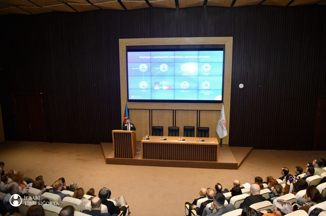 “İcbari tibbi sığorta ilə ambulator dərman təminatı” mövzusunda əczaçılıq şirkətləri və aptek təşkilatları ilə görüş  