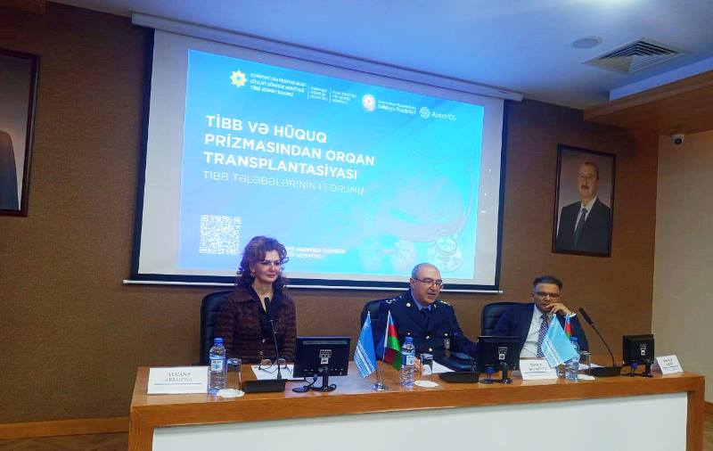 Azərbaycanda orqan transplantasiyasının tibbi və hüquqi aspektləri müzakirə olunub