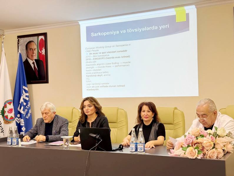 Sarkopeniya və ürək çatışmazlığı olan xəstələrdə erkən diaqnostikanın əhəmiyyəti müzakirə edildi