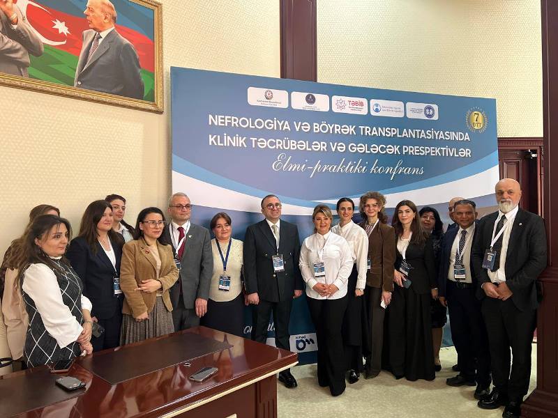 Azərbaycanda böyrək transplantasiyası və nefrologiyanın inkişaf istiqamətləri müzakirə olundu