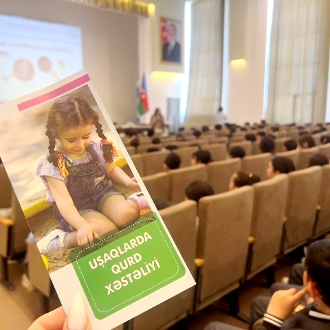  “Qurd xəstəliklərinin profilaktikası” mövzusunda maarifləndirici tədbirlər keçirilib   