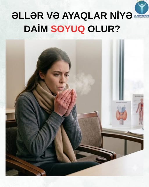 Əllər və ayaqlar niyə üşüyür?