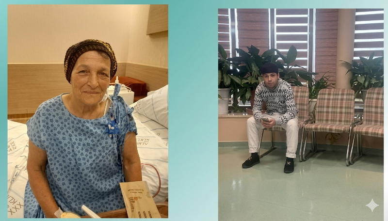 Anevrizma xəbərdarlığına rəğmən nənə nəvəsinə donor oldu