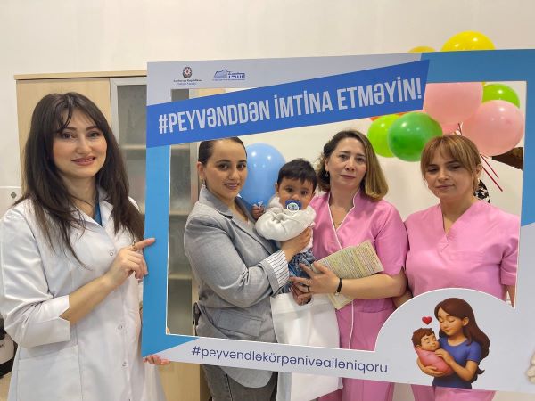  Ümumdünya İmmunlaşdırma Həftəsi çərçivəsində tədbirlər davam edir 