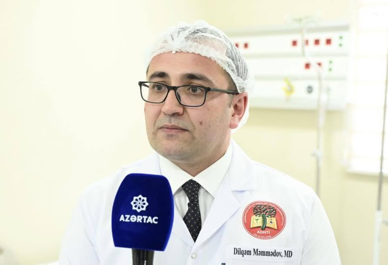 Ölkəmizdə ilk dəfə üz iflici üzrə unikal mikrocərrahiyyə əməliyyatı uğurla icra olunub