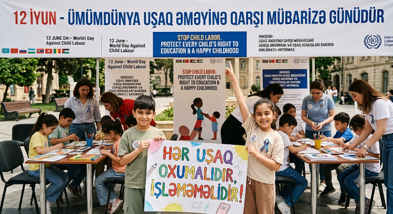 12 İyun - Ümumdünya Uşaq Əməyinə Qarşı Mübarizə Günü