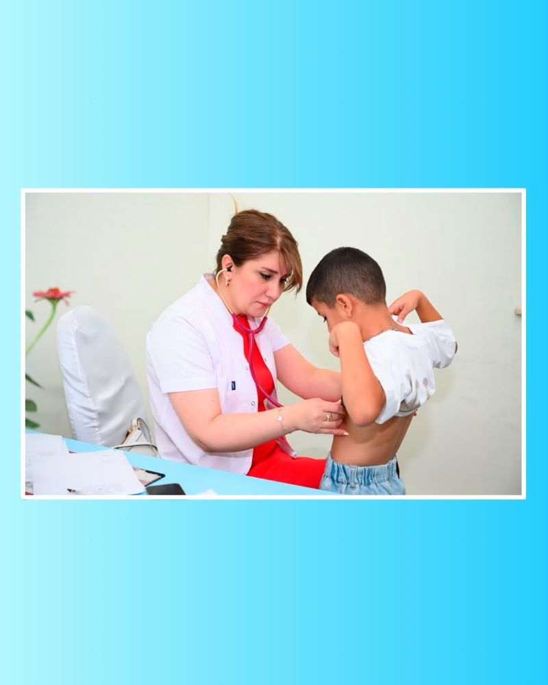 Füzulidə uşaqlar üçün ödənişsiz tibbi müayinə aksiyası keçirilib