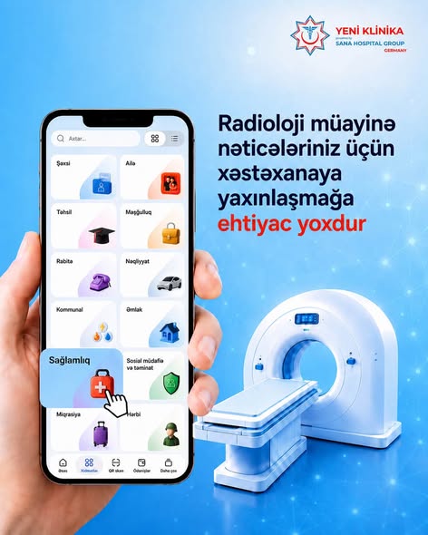 Radioloji müayinə nəticələrinə 