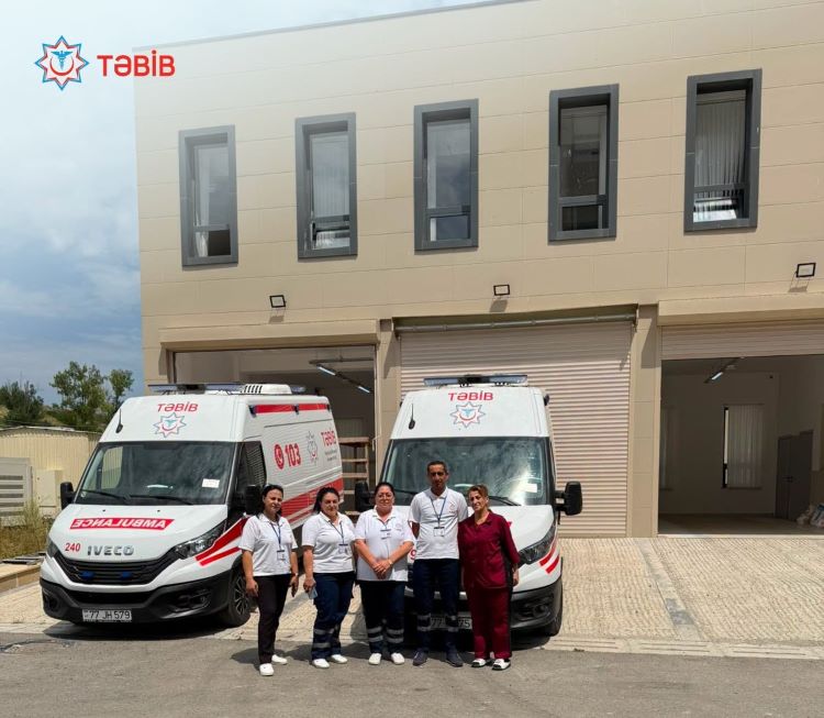 Şuşa şəhərində təcili tibbi yardım bölməsi fəaliyyətə başlayıb