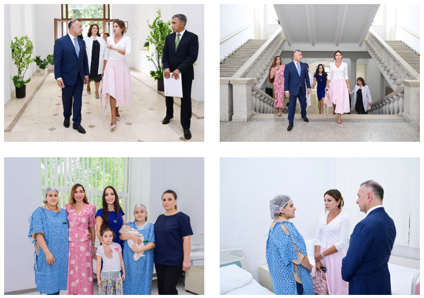 Birinci vitse-prezident Mehriban Əliyeva Elmi-Tədqiqat Pediatriya İnstitutunu ziyarət edib