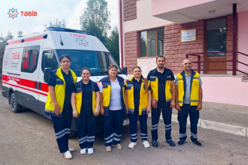 Xocavənd rayonunda təcili tibbi yardım bölməsi istifadəyə verilib